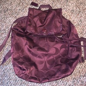 Coach backpack